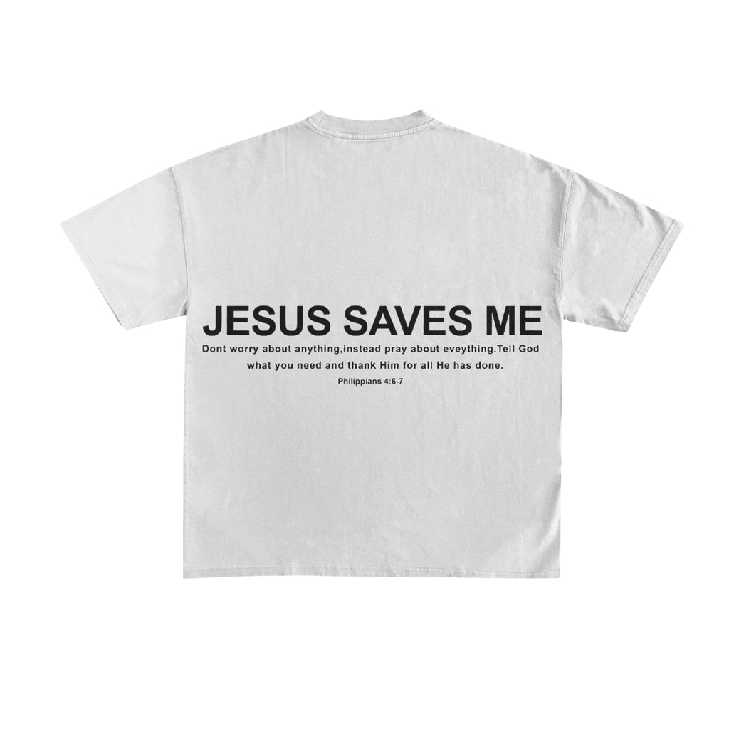 JESUS SAVES ME OVERSIZE SHIRT