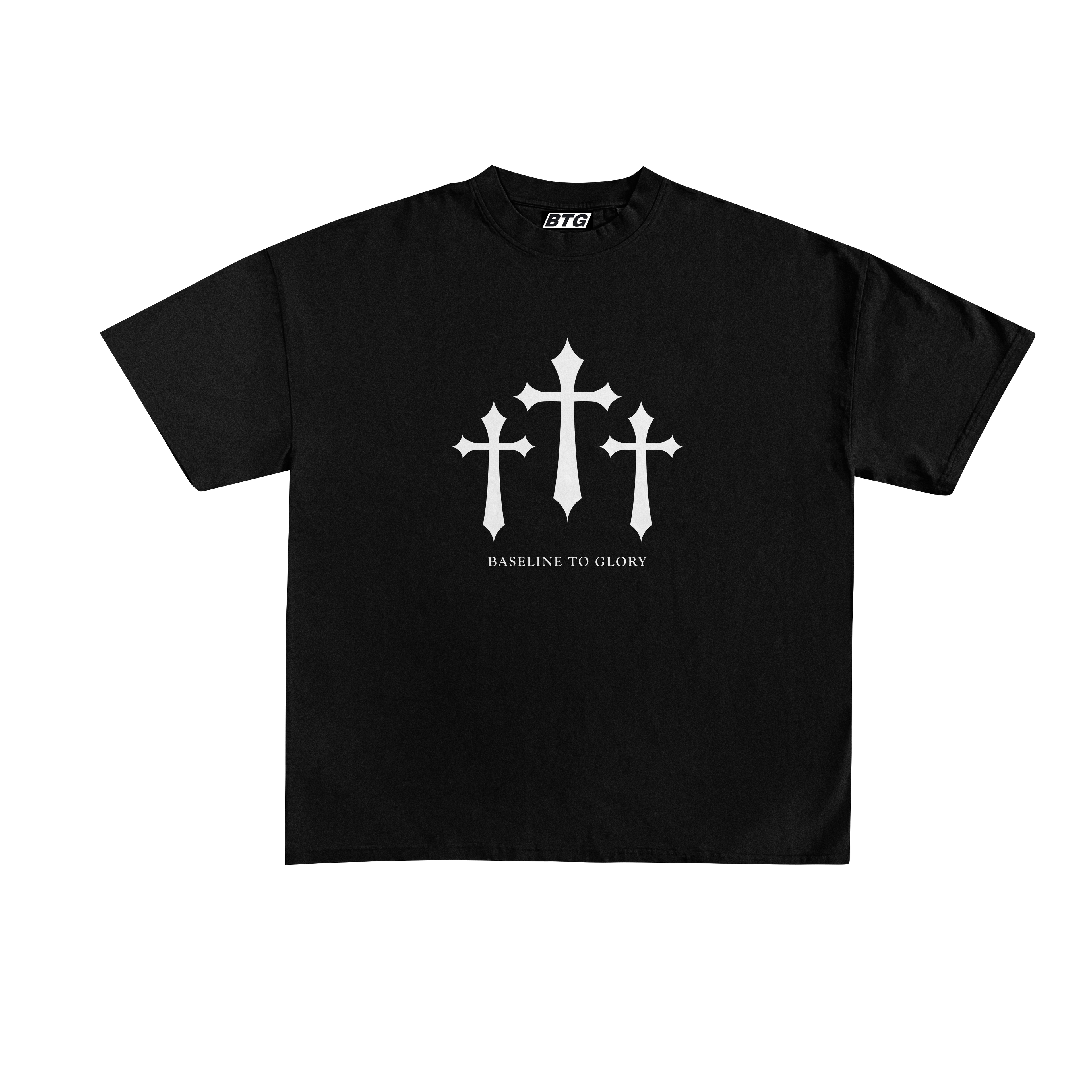 GOD’S PLAN BOXY CROP SHIRT