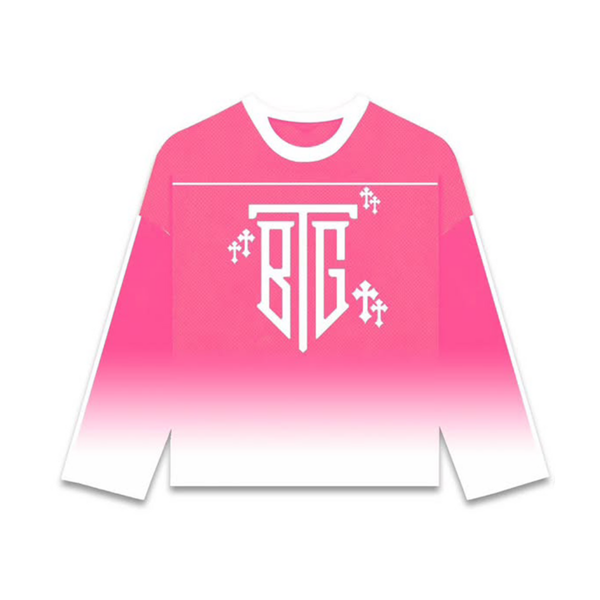 BTG LONG SLEEVE MESH CROP