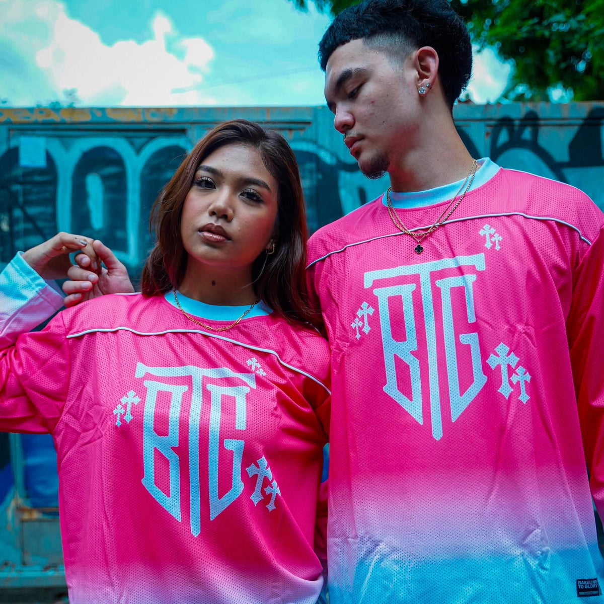 BTG LONG SLEEVE MESH CROP