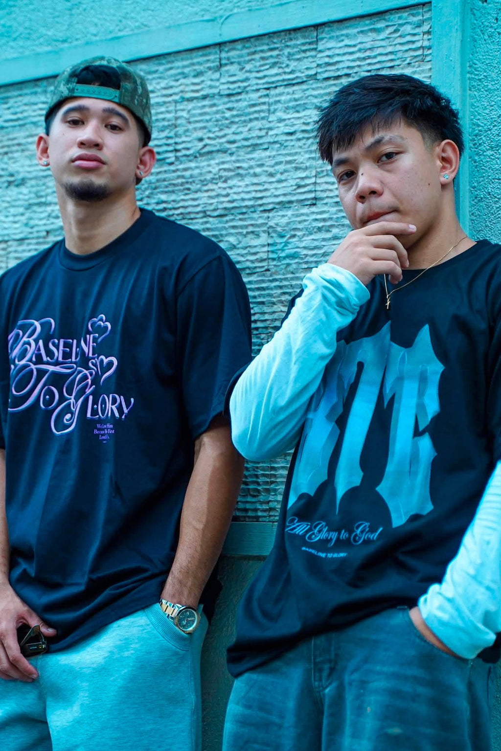 BTG MINT BLUE OVERSIZE SHIRT
