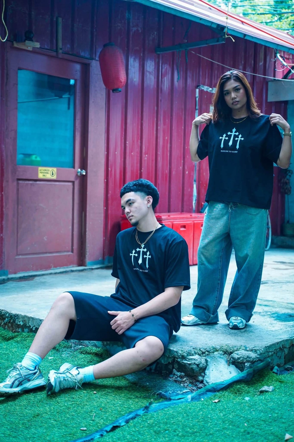 GOD’S PLAN BOXY CROP SHIRT
