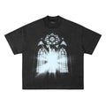 Jesus Saves BOXY CROPPED SHIRT