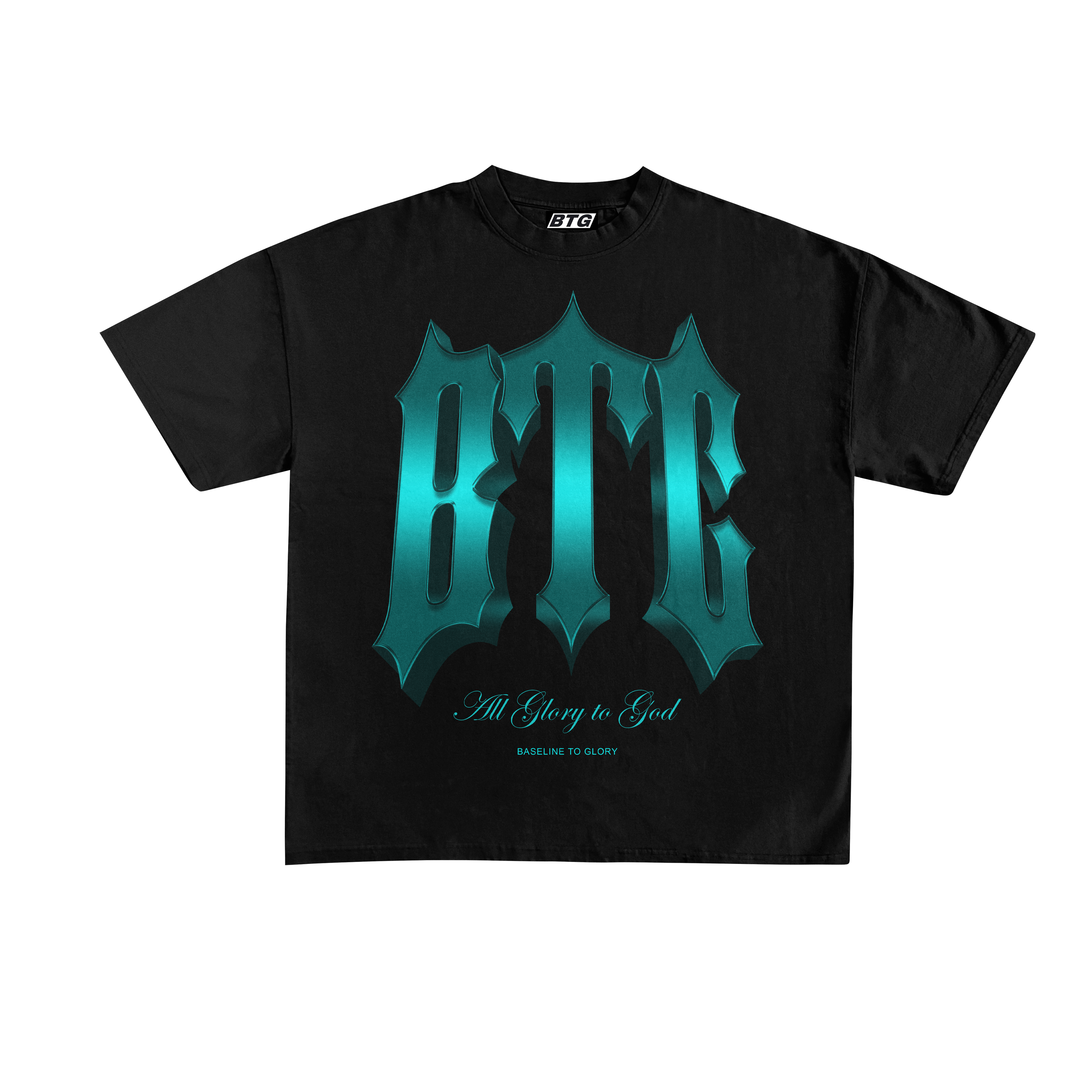 BTG MINT BLUE OVERSIZE SHIRT