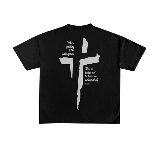 BTG Back Cross Oversize Shirt