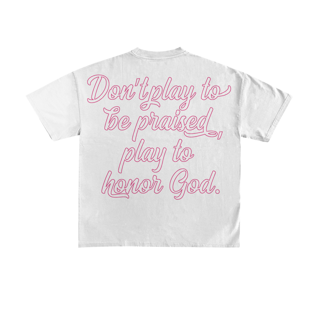 BTG Peach BOXY CROPPED SHIRT