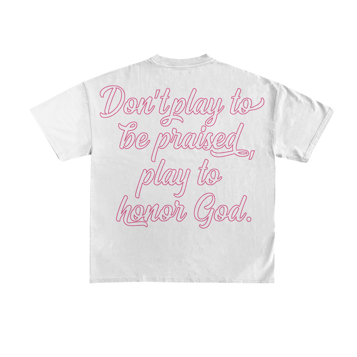 BTG Peach BOXY CROPPED SHIRT